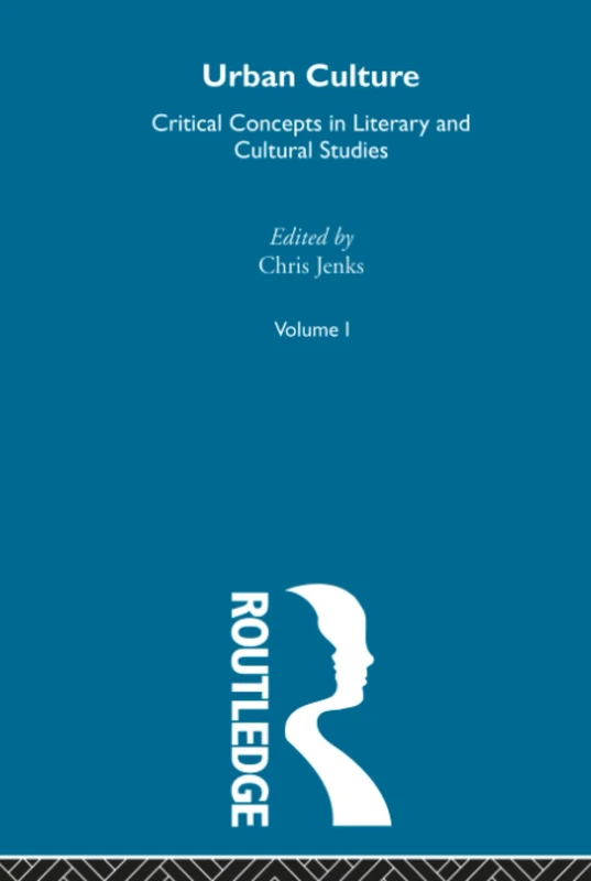 Urban Cult:Crit Conc Lit V1