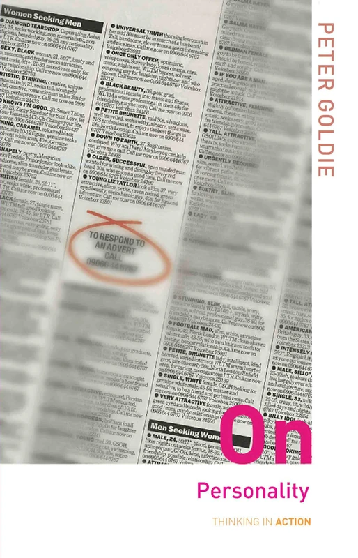 Routledge On Personality (Thinking in Action) - Psychology Book