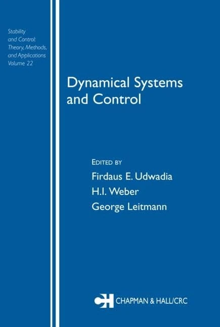 CRC Press - Dynamical Systems and Control: 1 Book