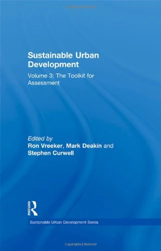 Sustainable Urban Development Volume 3: The Toolkit for Assessment