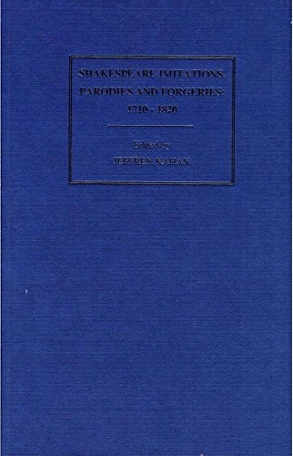 Shakespeare Imitations Vol 3 - Routledge Drama Book