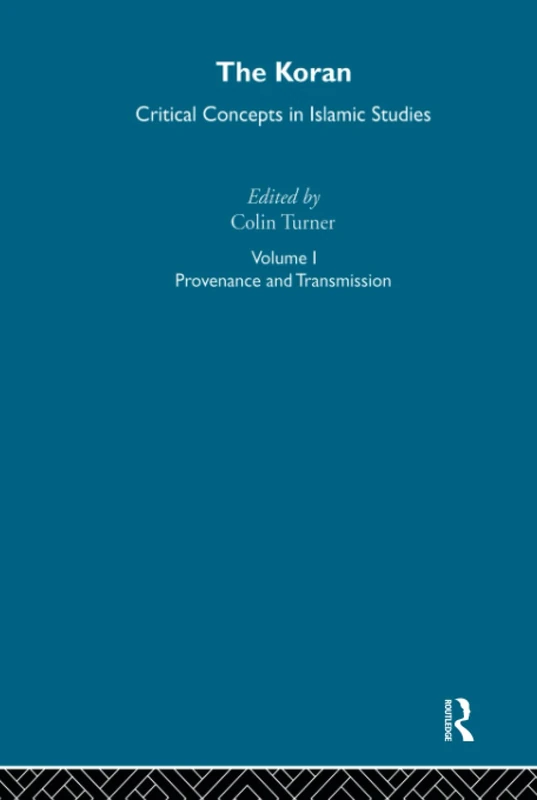 The Koran : Crit Conc Soci, Vo