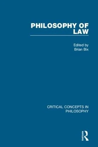 Routledge Philosophy of Law: Volume Three - Law Book