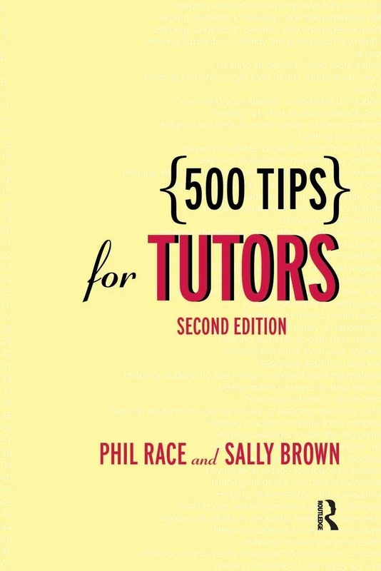 500 Tips For Tutors (500 Tips Series)