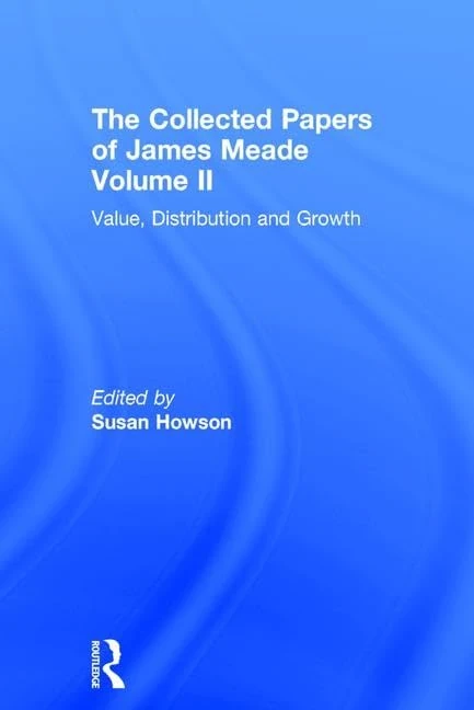Collected Papers James Meade V2: 2