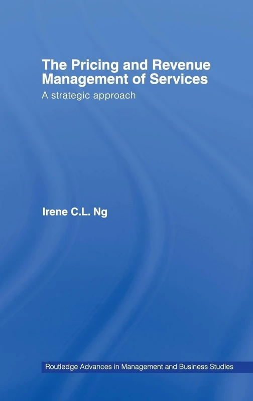 Routledge Pricing and Revenue Management of Services Book