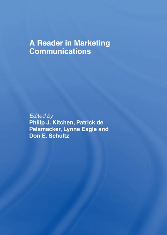 A Reader in Marketing Communications