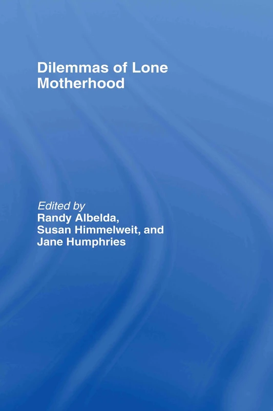 The Dilemmas of Lone Motherhood: Essays from Feminist Economics