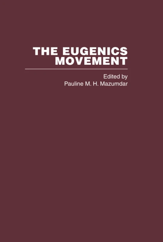 Routledge Eugenics Move:Intl Pers V4 - Academic Book - Image 1