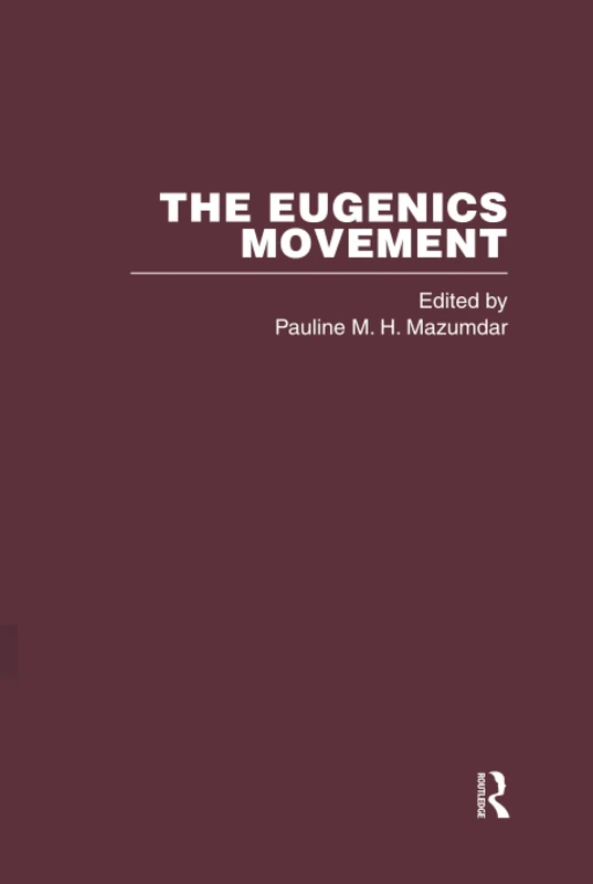 Routledge Eugenics Move:Intl Pers V5 - Academic Book