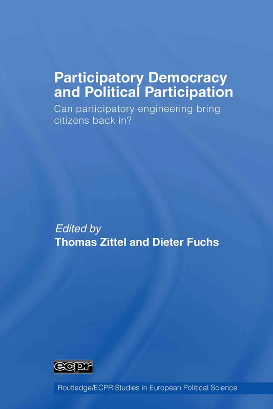 Routledge Participatory Democracy and Political Participation Book