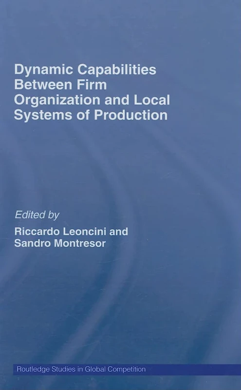 Dynamic Capabilities Between Firm Organisation and Local Systems of Production: 37 (Routledge Studies in Global Competition)