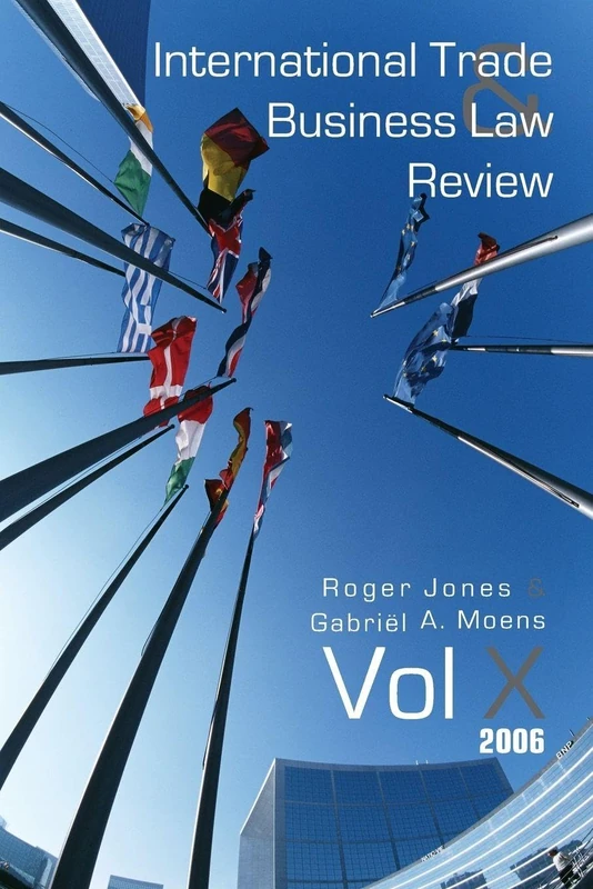 International Trade and Business Law Review: Volume X: 10