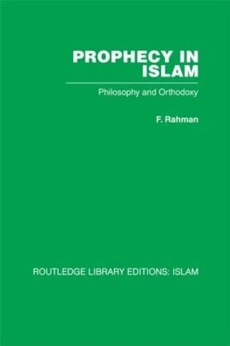 Routledge Prophecy in Islam - Religious Studies Volume