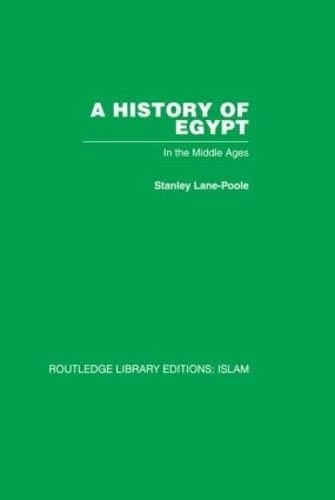 Routledge - A History of Egypt: In the Middle Ages