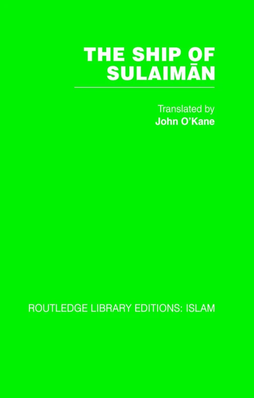 The Ship of Sulaiman: 49 (Persian Heritage Series No. 11) - Image 1