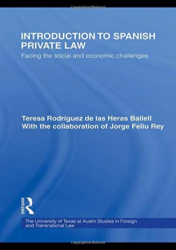 Routledge Introduction to Spanish Private Law - UT Austin Studies