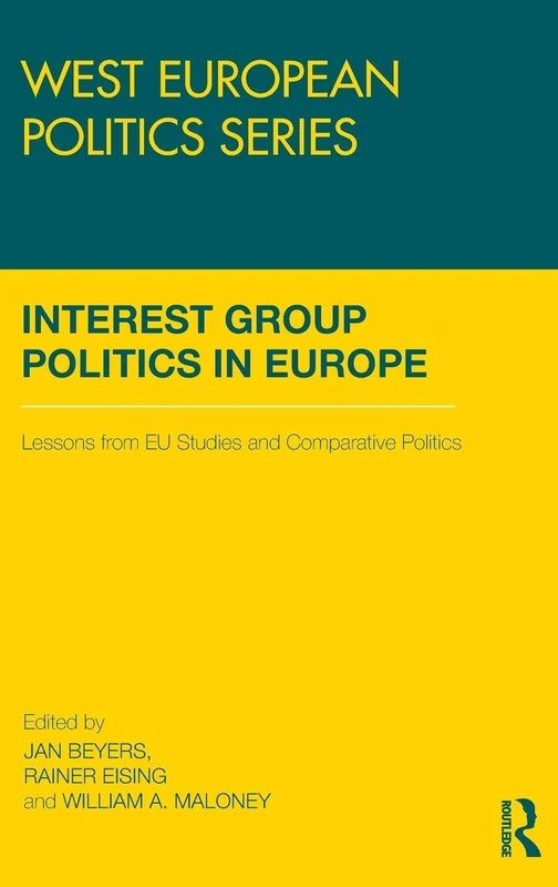 Routledge - Interest Group Politics in Europe Book