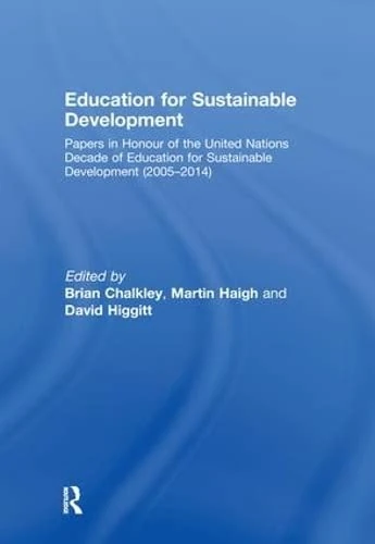 Routledge Education for Sustainable Development Book