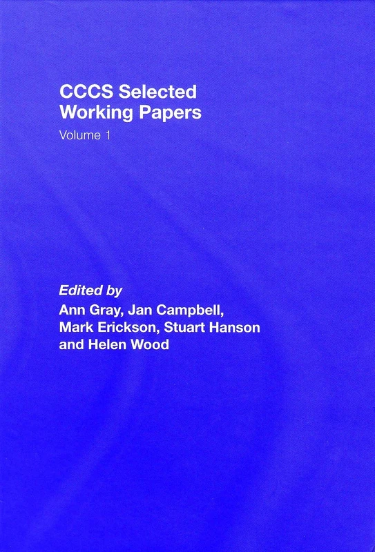CCCS Selected Working Papers: Volumes 1 and 2