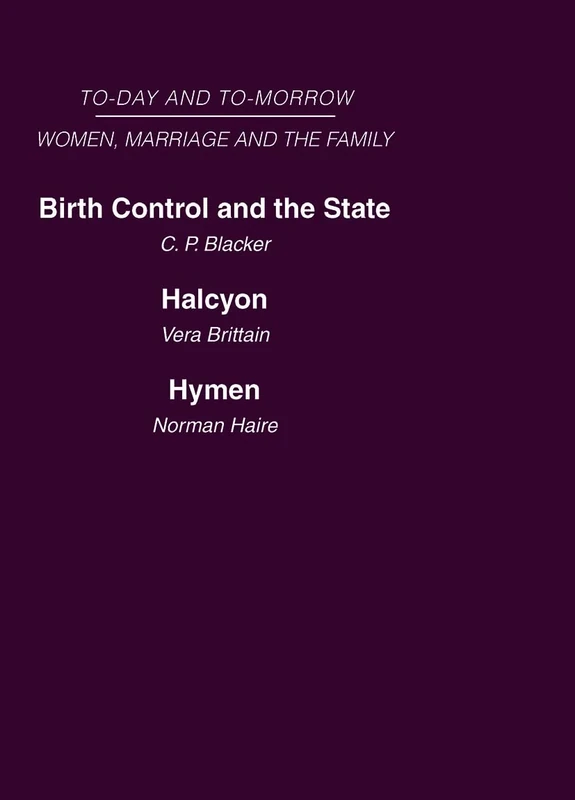 Women, Marriage and Family: Mini-set B Today & Tomorrow 2 vols: Today and Tomorrow