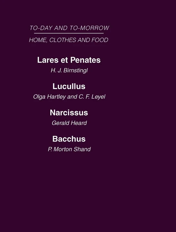 Home, Clothes, Food: Mini-set C Today & Tomorrow 1 vol: Today and Tomorrow