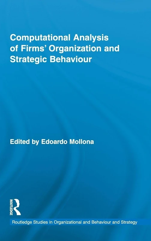Routledge Computational Analysis of Firms' Organization Book