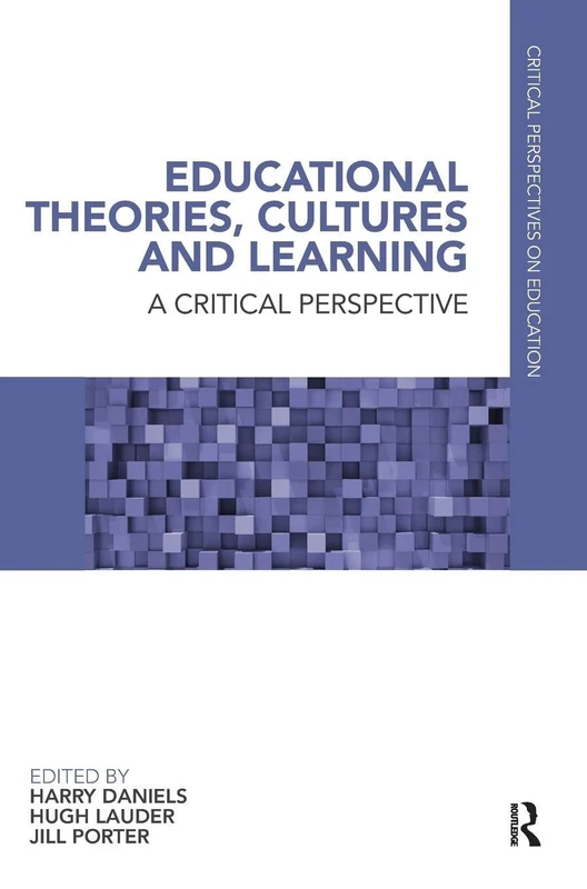 Routledge Educational Theories, Cultures and Learning Book