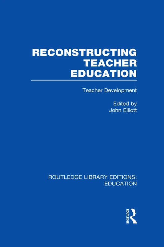 Routledge Reconstructing Teacher Education - Teacher Development