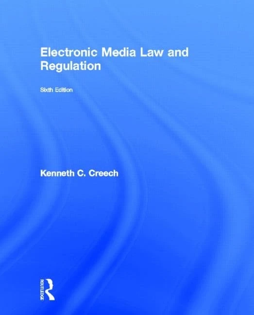 Routledge Electronic Media Law and Regulation Textbook