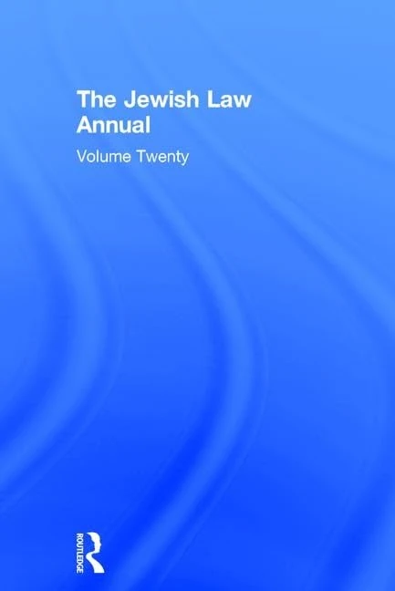 The Jewish Law Annual Volume 20