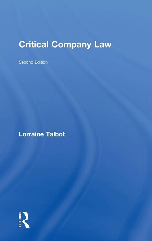 Routledge Critical Company Law - Second Edition Book - Image 1