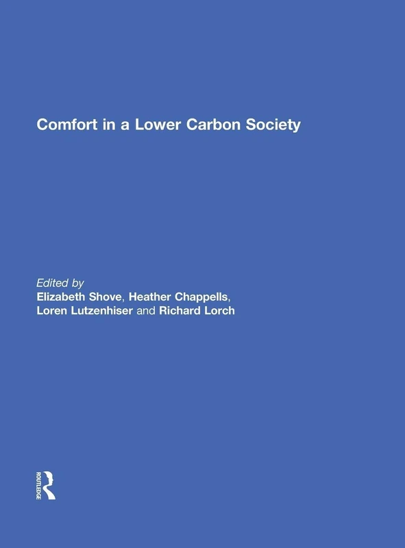 Routledge Comfort in a Lower Carbon Society - BRI Research