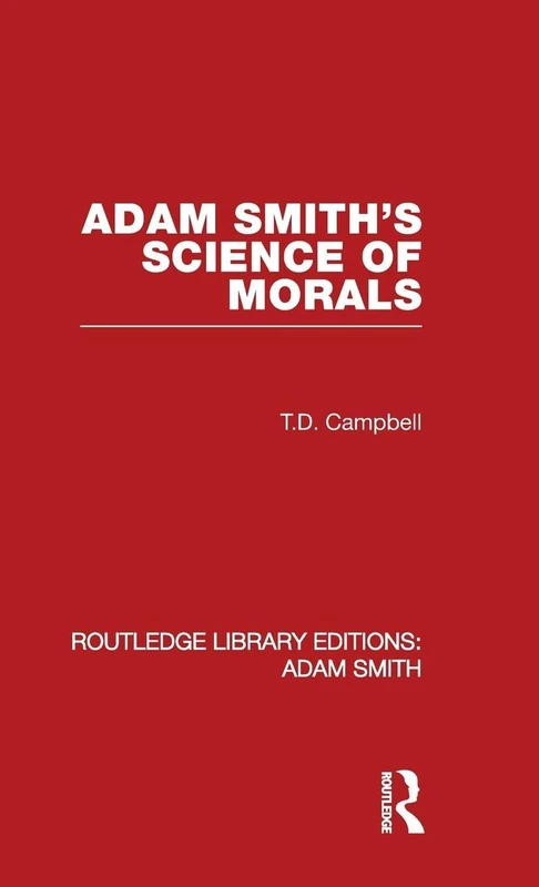 Routledge Adam Smith's Science of Morals - Library Edition