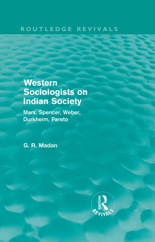 Routledge Western Sociologists on Indian Society - Book