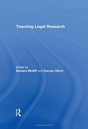 Teaching Legal Research