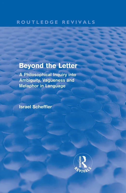 Routledge Beyond the Letter - Philosophical Language Study