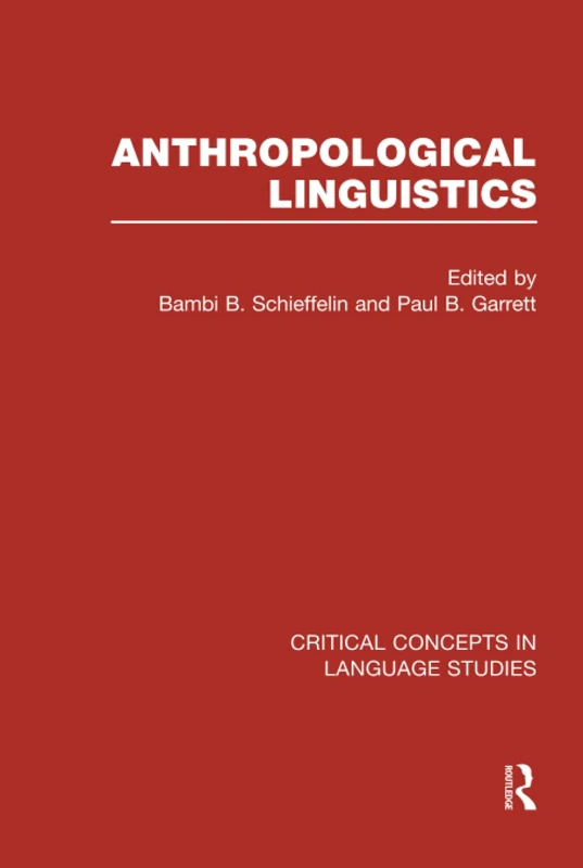 Anthropological Linguistics V5