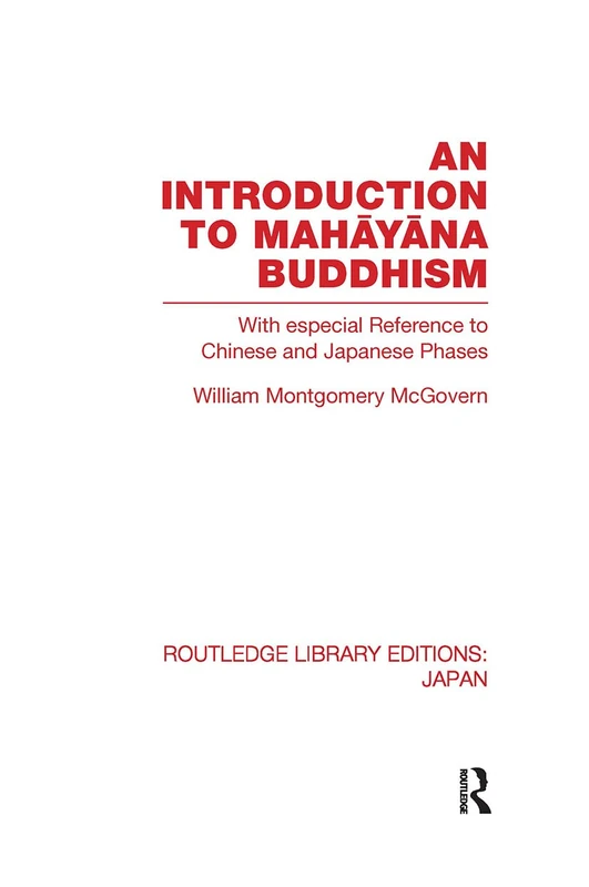 Routledge An Introduction to Mahayana Buddhism - Book
