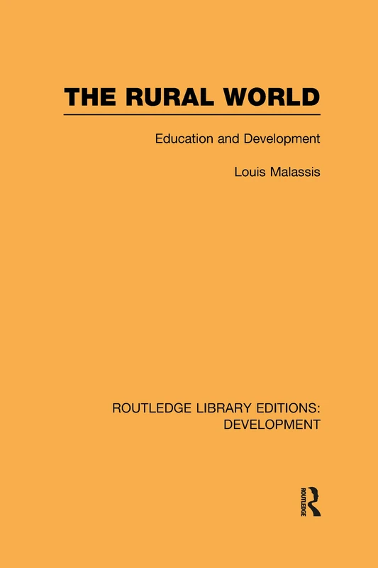 Routledge The Rural World: Education and Development Book - Image 1