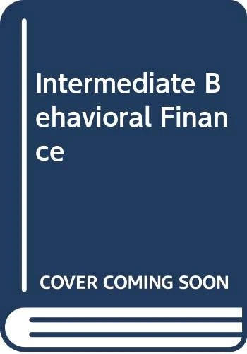 Intermediate Behavioral Finance