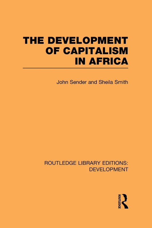 Routledge The Development of Capitalism in Africa - Book