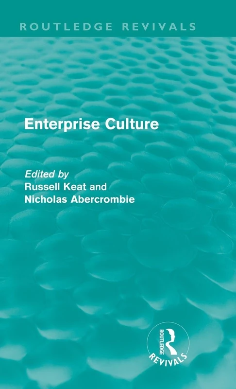 Routledge Enterprise Culture (Routledge Revivals) - Book