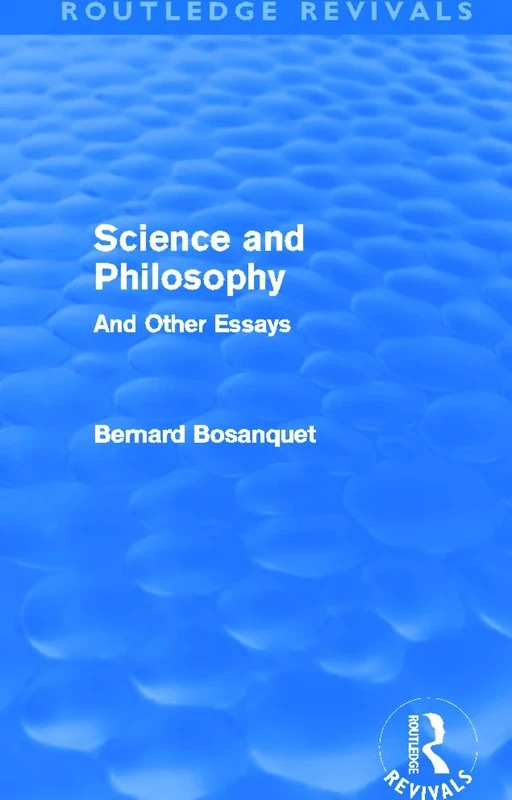 Science and Philosophy (Routledge Revivals): And Other Essays