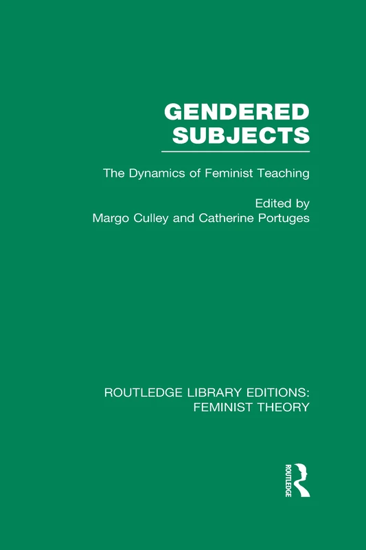 Routledge Gendered Subjects - Feminist Theory Teaching Book