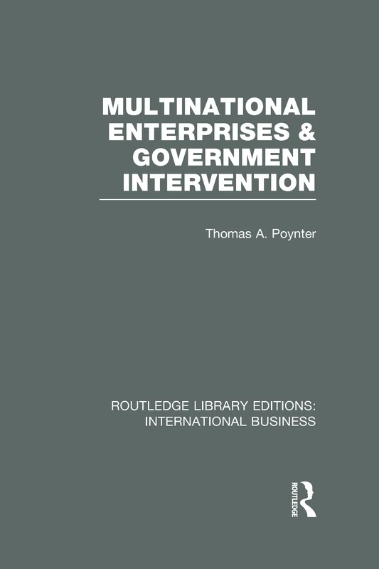 Routledge Multinational Enterprises and Government Intervention