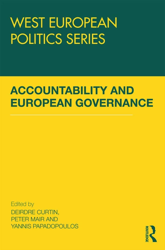 Routledge Accountability and European Governance Book