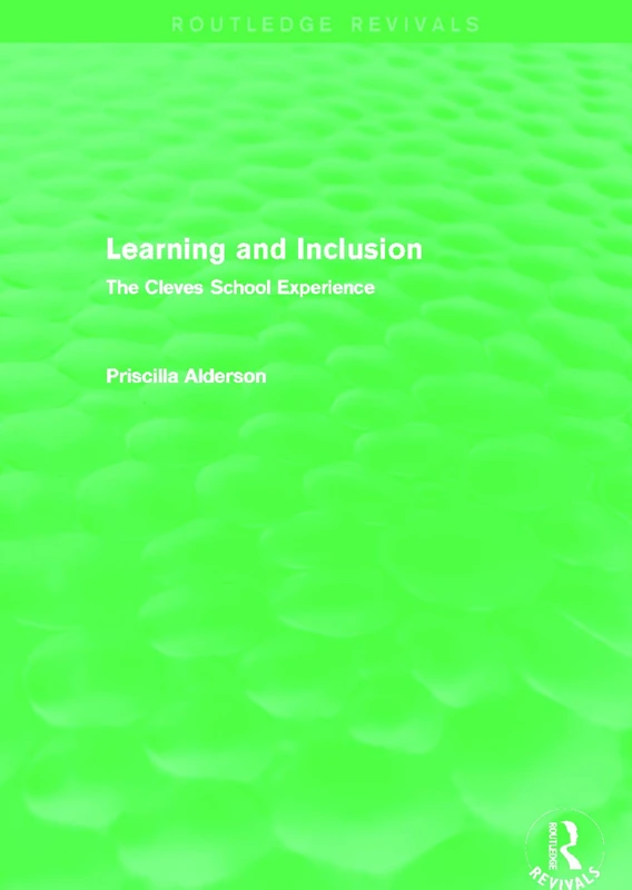 Learning and Inclusion (Routledge Revivals): The Cleves School Experience - Image 1