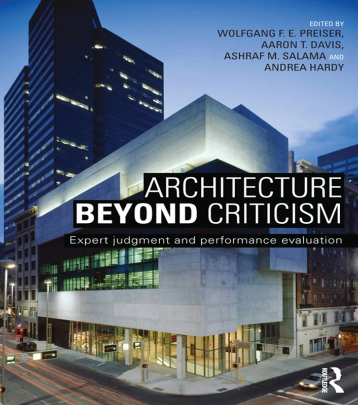 Routledge Architecture Beyond Criticism - Expert Judgment Book