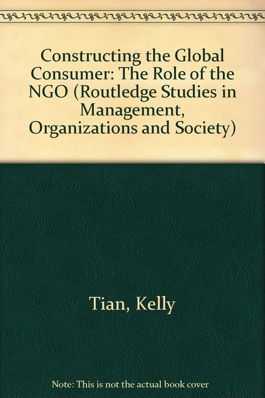 Constructing the Global Consumer: The Role of the NGO (Routledge Studies in Management, Organizations and Society)